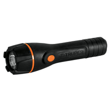 Cargar imagen en el visor de la galería, Linterna plástica, LED, luz directa, 2 pilas AA, 80 Lm
