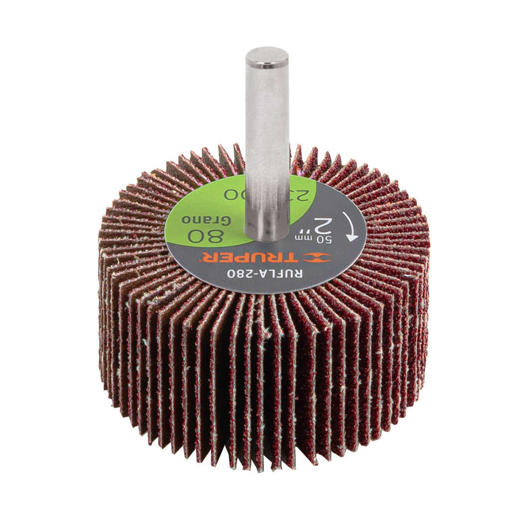 Rueda flap de 2', grano 80