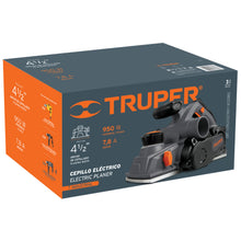 Cargar imagen en el visor de la galería, Cepillo eléctrico, 4-1/2&#39;, industrial, 950 W
