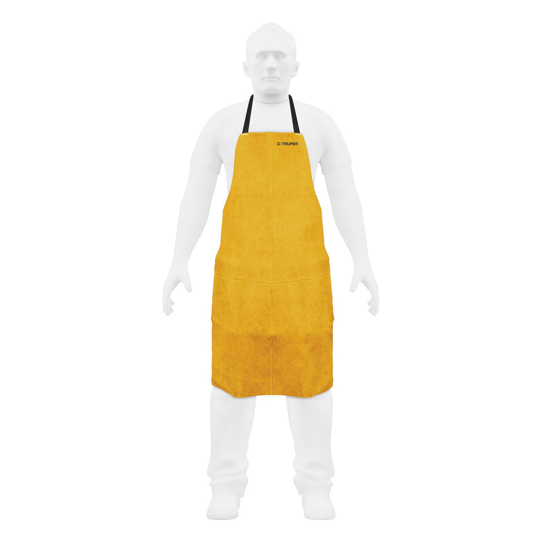 Protección para soldar, peto de carnaza