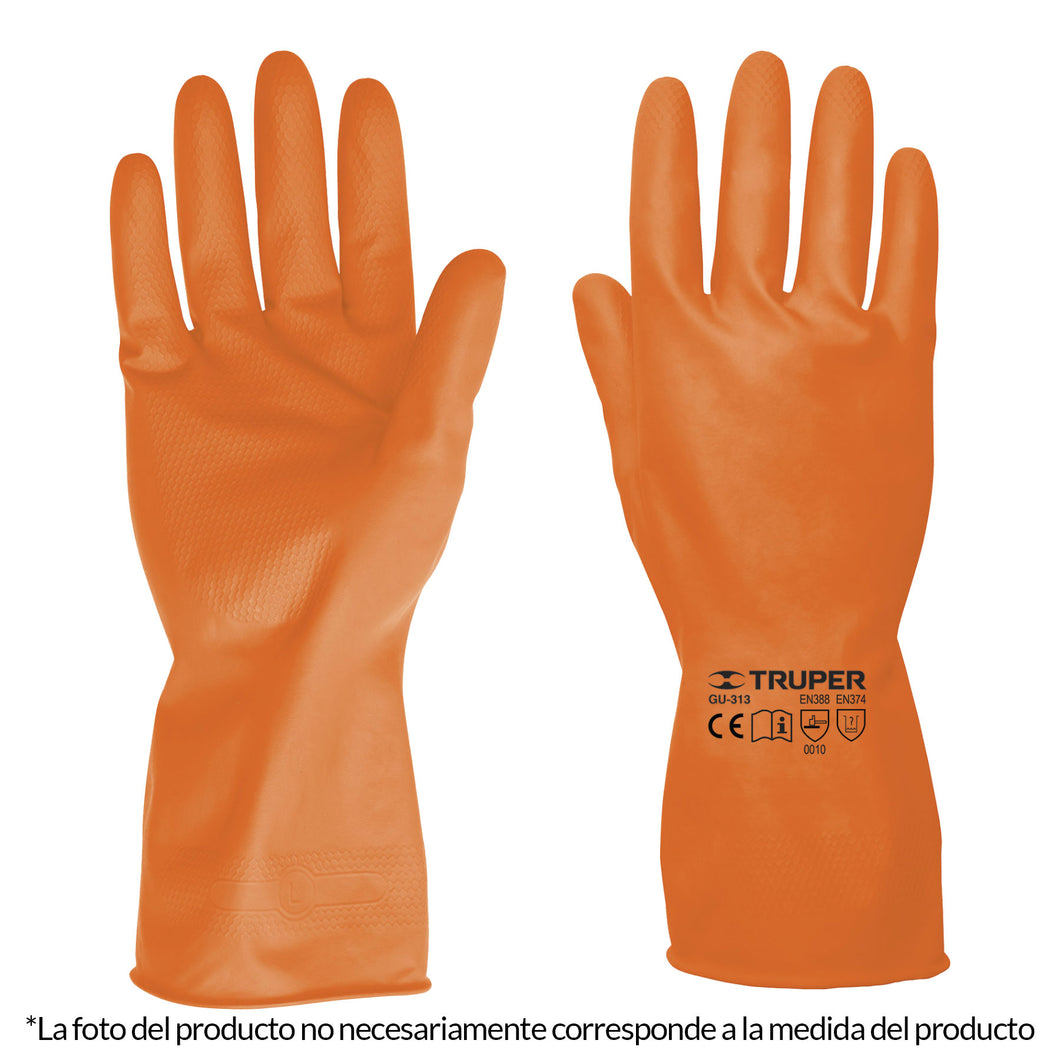 Guantes de látex para limpieza, chicos
