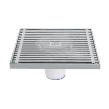 Cargar imagen en el visor de la galería, Resumidero de latón, cuadrado, 6x6&#39;, Riviera
