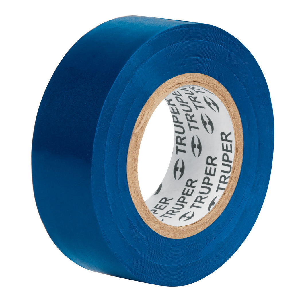 Cinta de aislar # 22, 9 m, azul