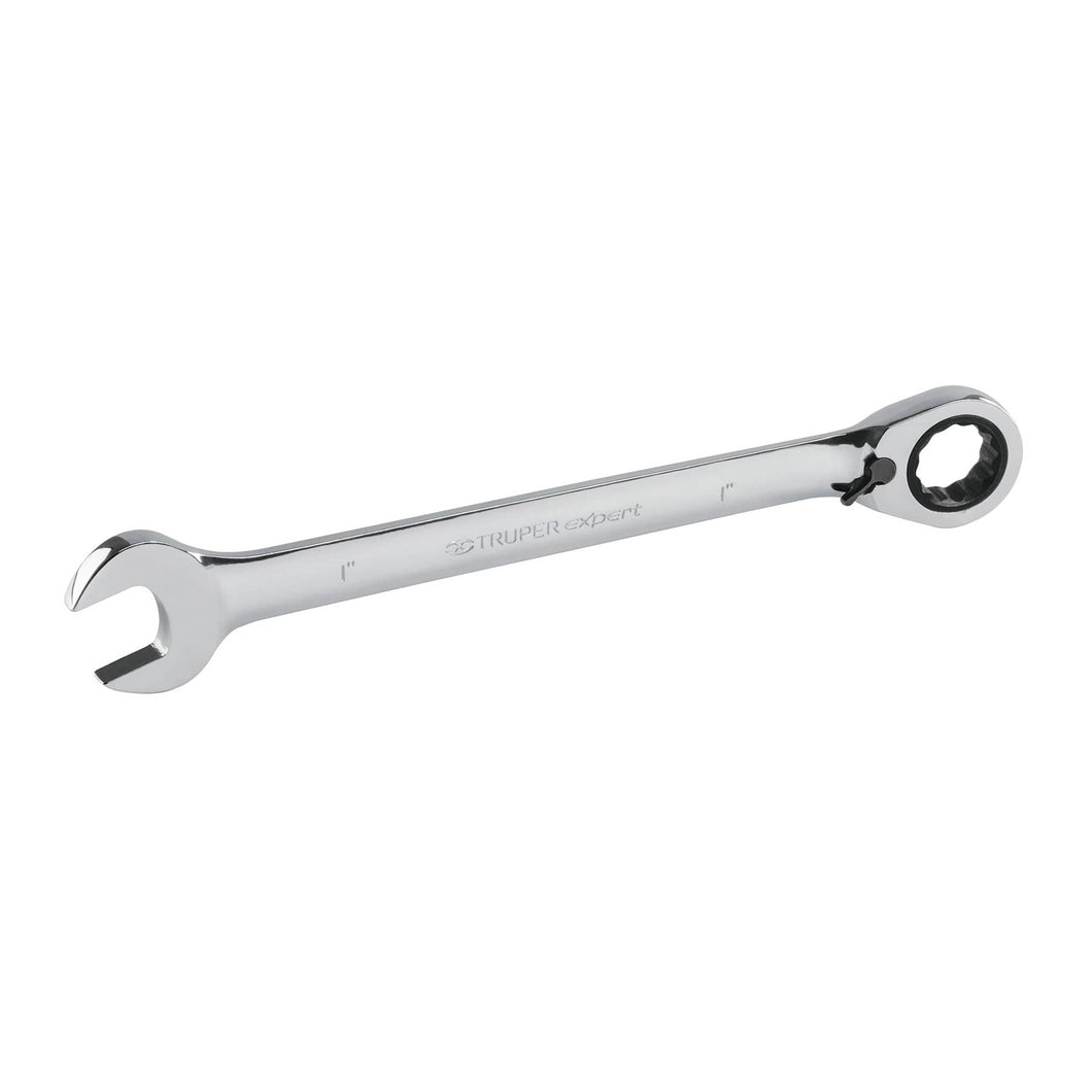 Llave combinada matraca, reversible, 1' x 332 mm, Truper Exp