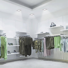 Cargar imagen en el visor de la galería, Empotrado, cuadrado, 5 W, 6500k, LED, plata
