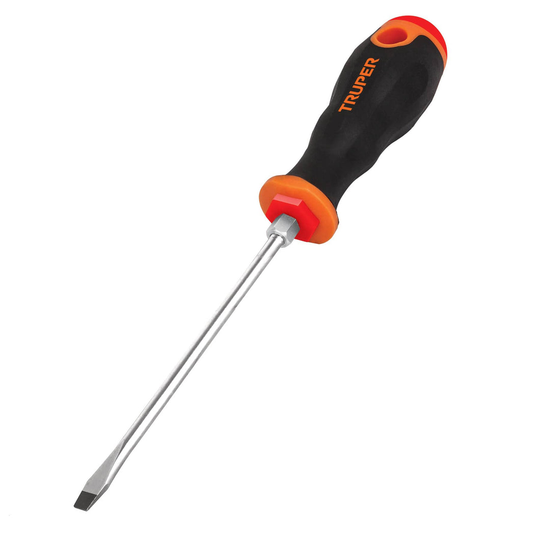 Desarmador plano 3/4x6' mango comfort grip