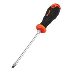 Desarmador plano 1/4x4x1-1/2' mango comfort grip