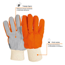 Cargar imagen en el visor de la galería, Guantes carnaza y loneta, uso ligero

