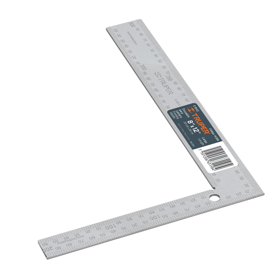 Escuadra para cantero, 8'x12'