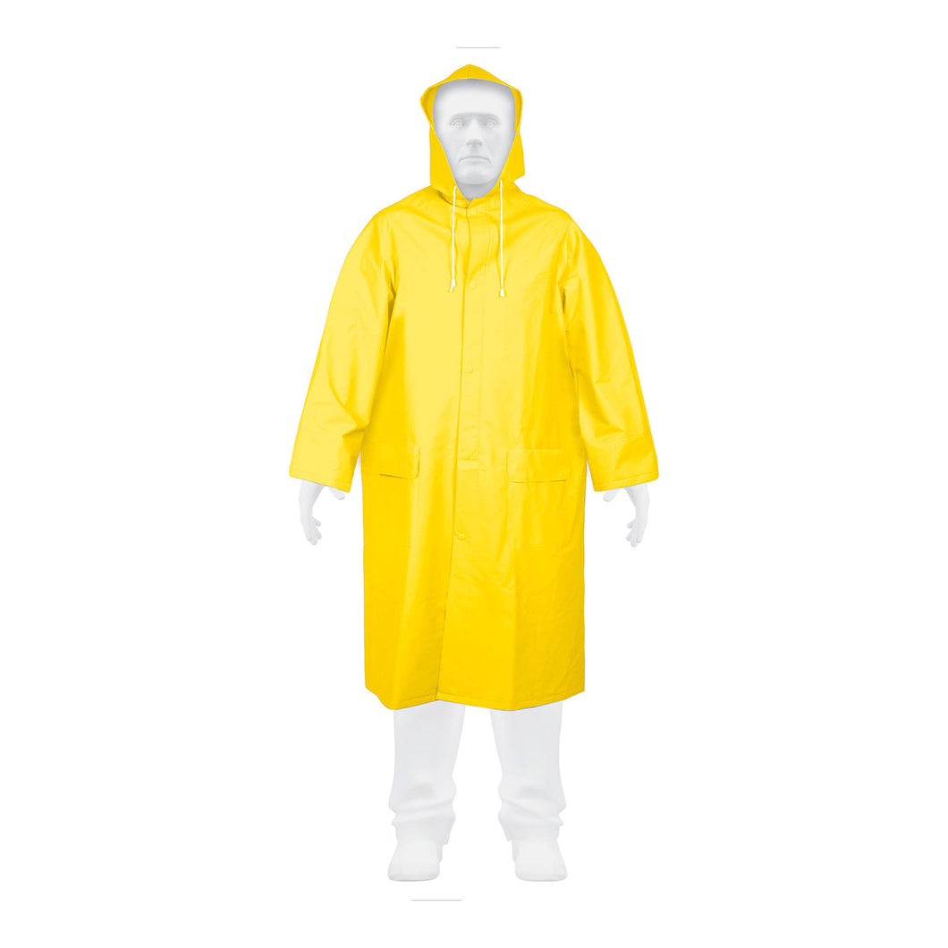 Gabardina impermeable, talla grande, PVC