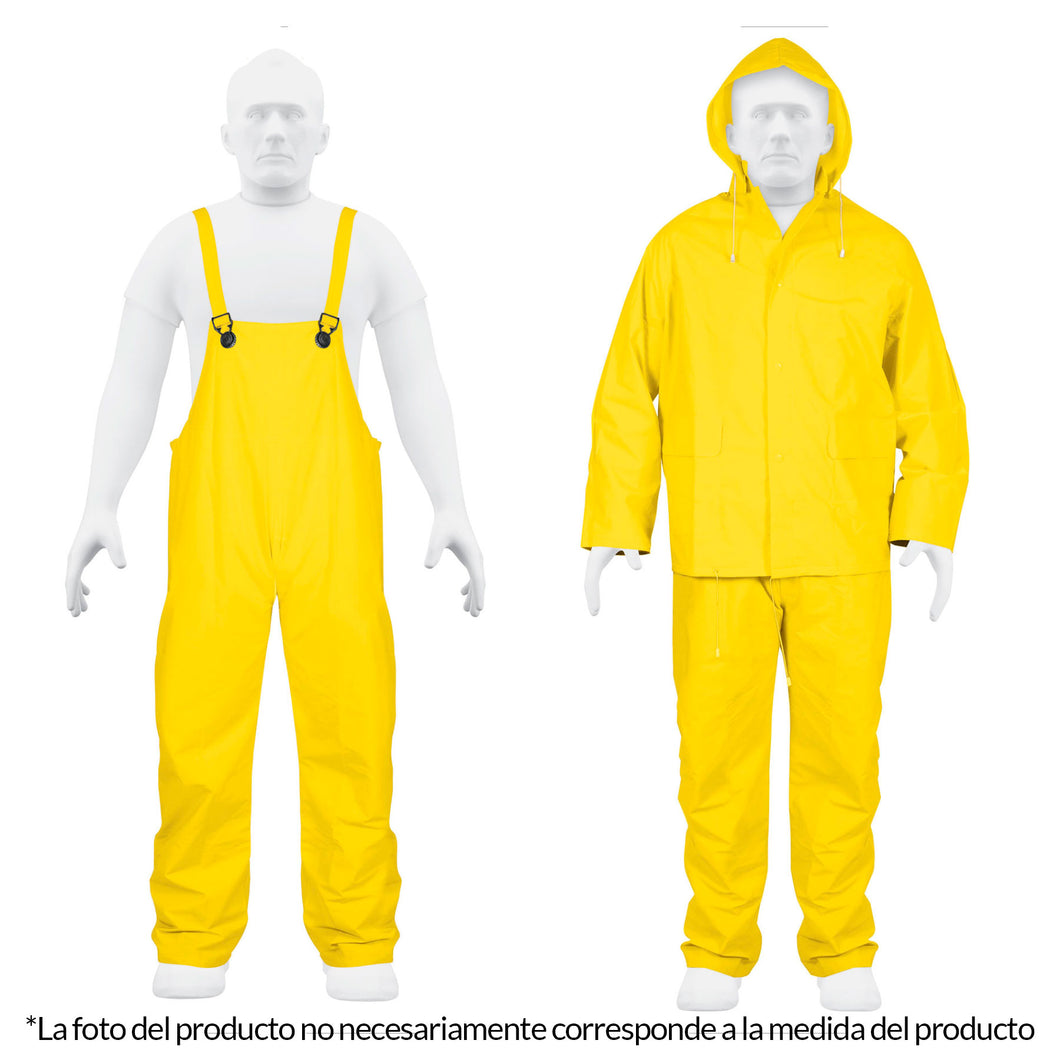Conjunto impermeable, talla extra grande, PVC