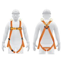 Cargar imagen en el visor de la galería, Arnés de cuerpo completo, 3 anillos, rescate
