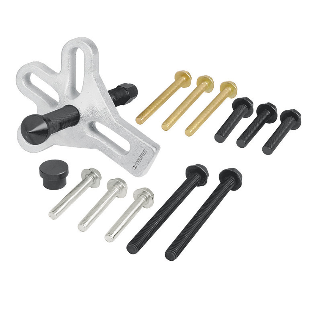 Juego de extractor tipo pata de gallo con 15 piezas