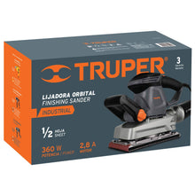Cargar imagen en el visor de la galería, Lijadora orbital, 1/2 hoja, industrial, 300 W
