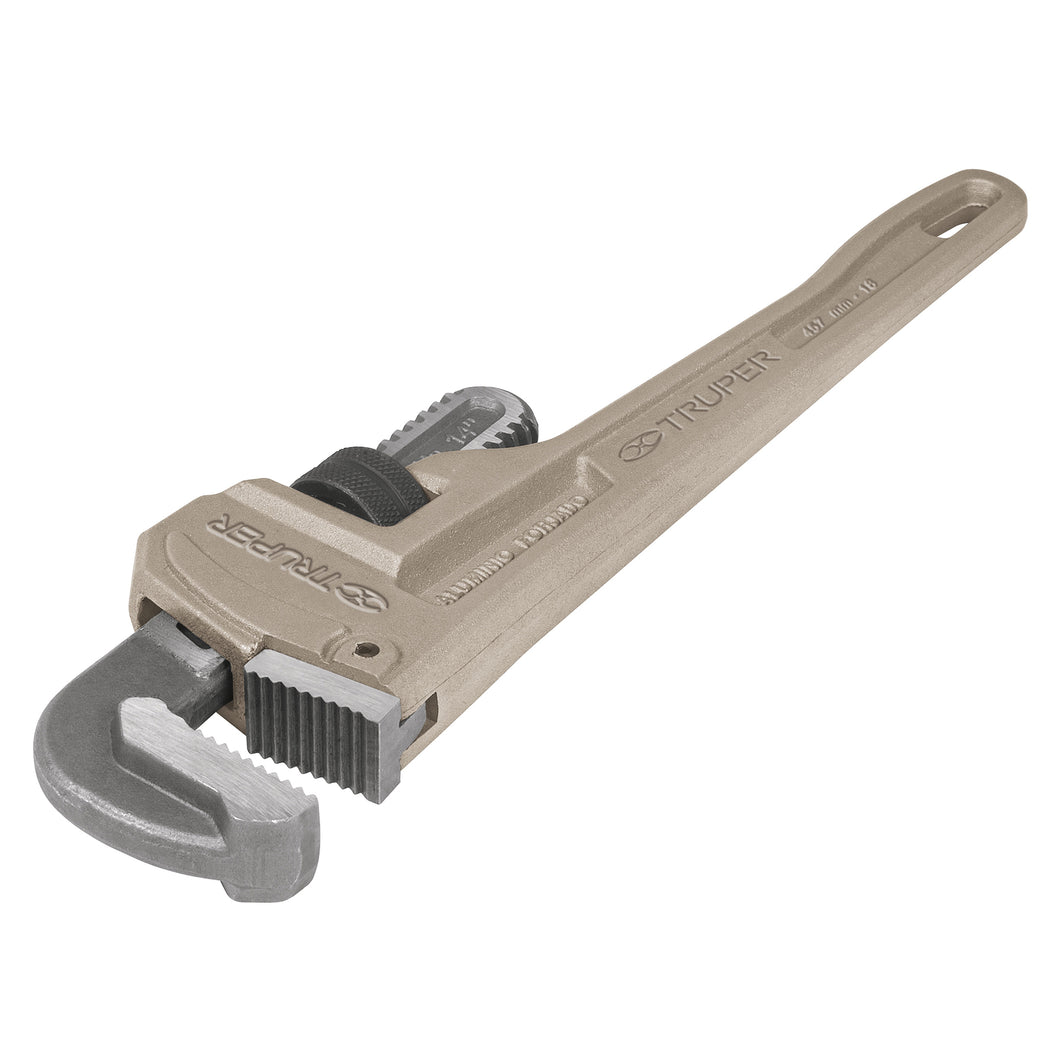 Llave para tubo, Stilson, de aluminio, 18'