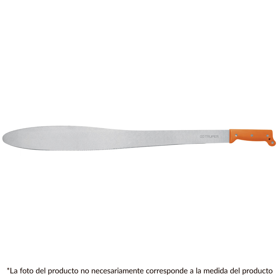 Machete Caguayano 24' cacha naranja remachada