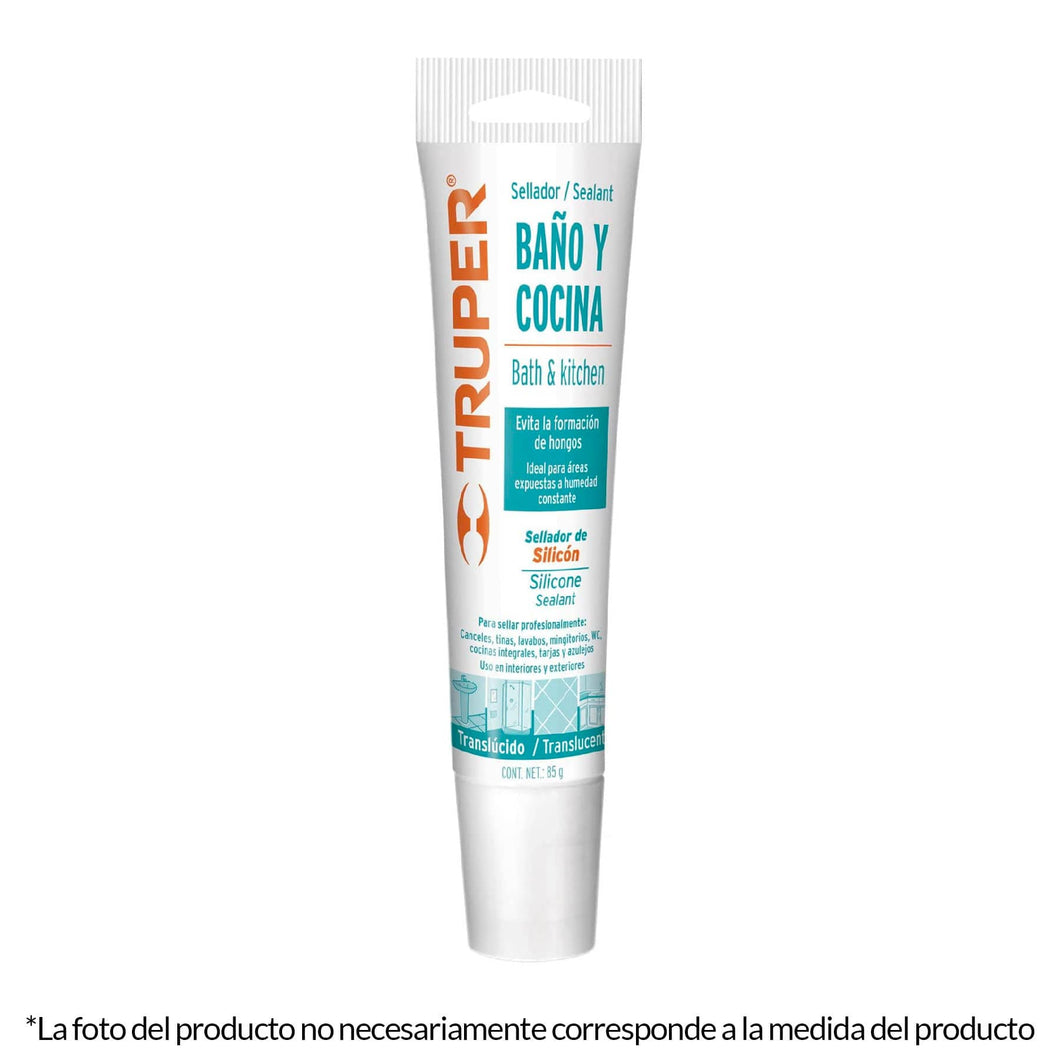 Sellador blanco para baño y cocina, 85 gr