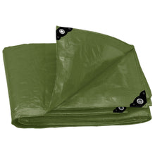 Cargar imagen en el visor de la galería, Lona uso rudo, verde olivo, 2 X 3 m, Truper Expert

