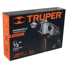 Cargar imagen en el visor de la galería, Rotomartillo 1/2&#39;, industrial, 1200 W

