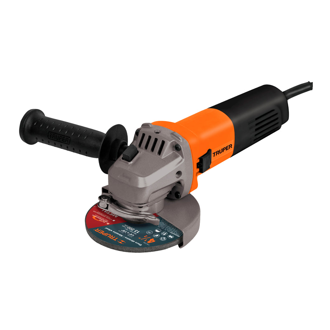 Esmeriladora angular 4-1/2', profesional, 800 W
