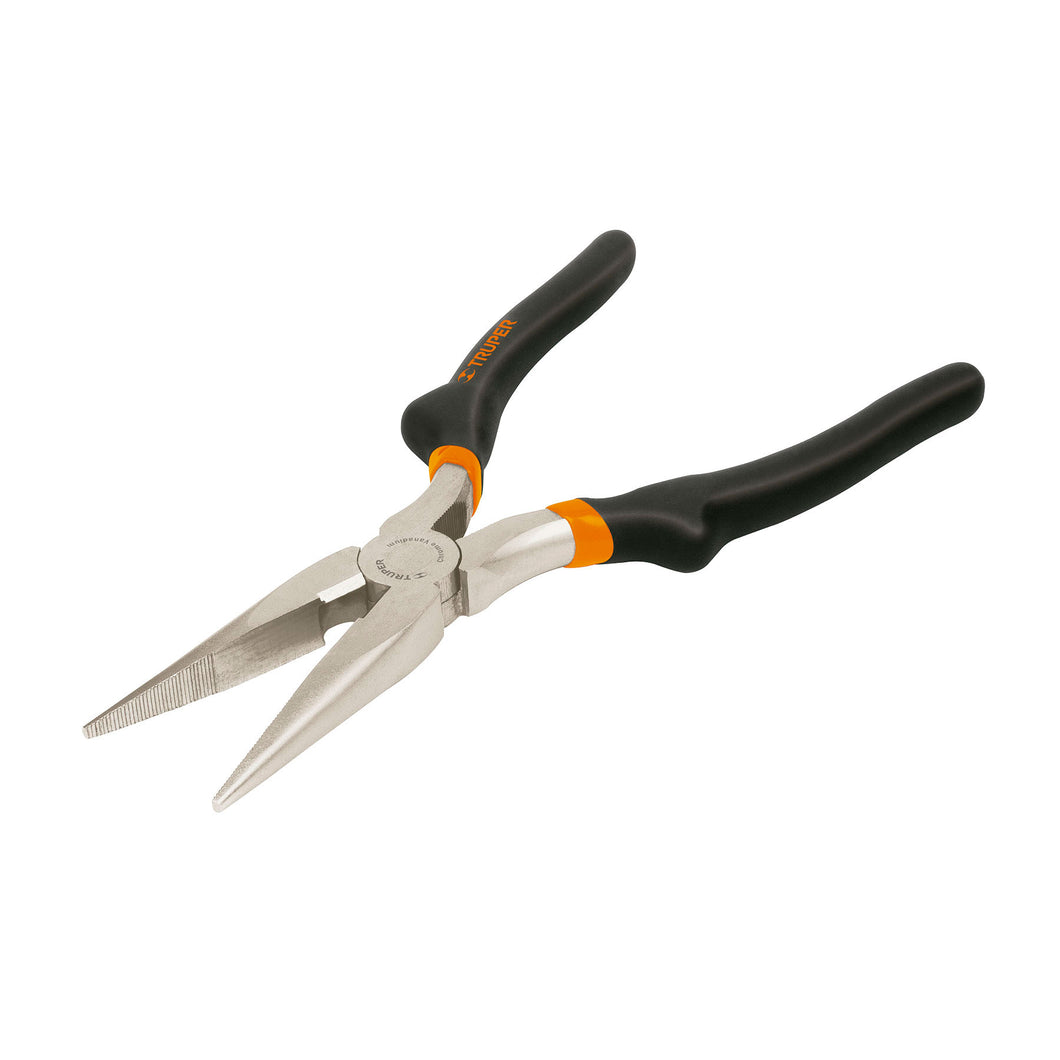 Pinza punta y corte 8', mango de vinil