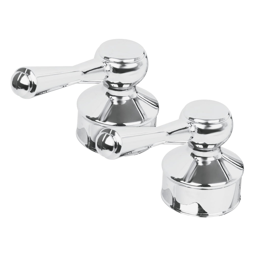 Juego 2 manerales para lavabo y fregadero,plásticos, palanca