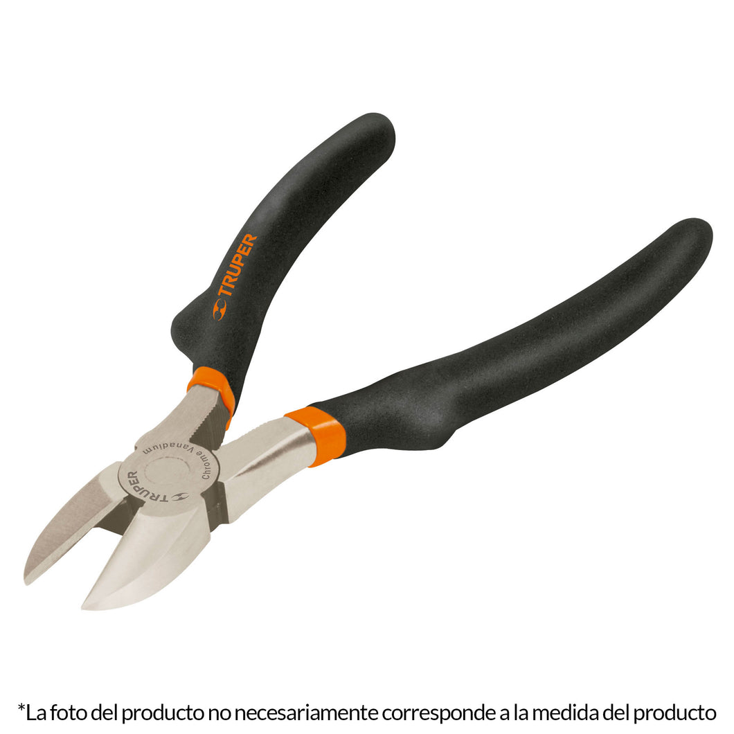 Pinza corte diagonal 8', mango de vinil
