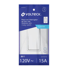 Cargar imagen en el visor de la galería, Placa armada con interruptor escalera Classic
