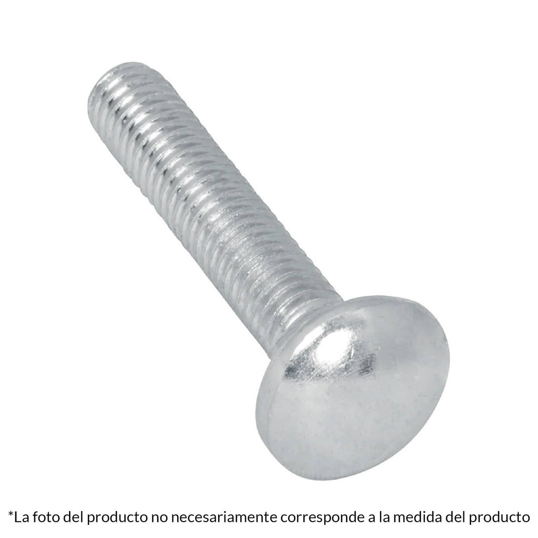 Tornillo tipo coche, 1/4 x 1-1/2', bolsa con 80 piezas