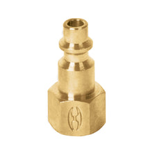 Cargar imagen en el visor de la galería, Conector rápido, tipo M, niquelado, cuerda 1/4 NPT, hembra
