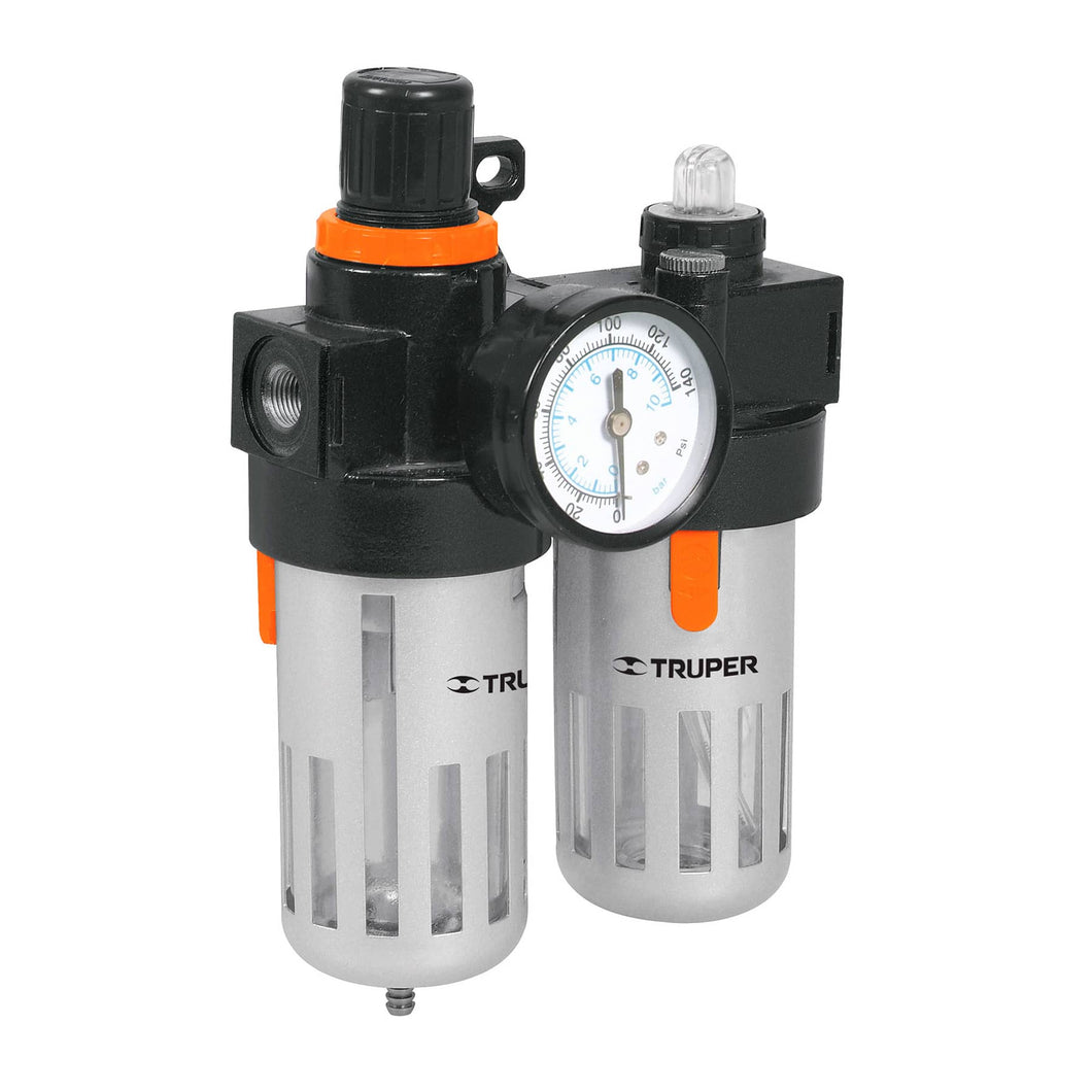 Unidad de limpieza y lubricación, cuerda 1/4 NPT