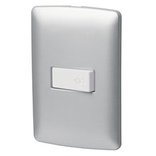 Cargar imagen en el visor de la galería, Placa armada con timbre, plata, línea Italiana
