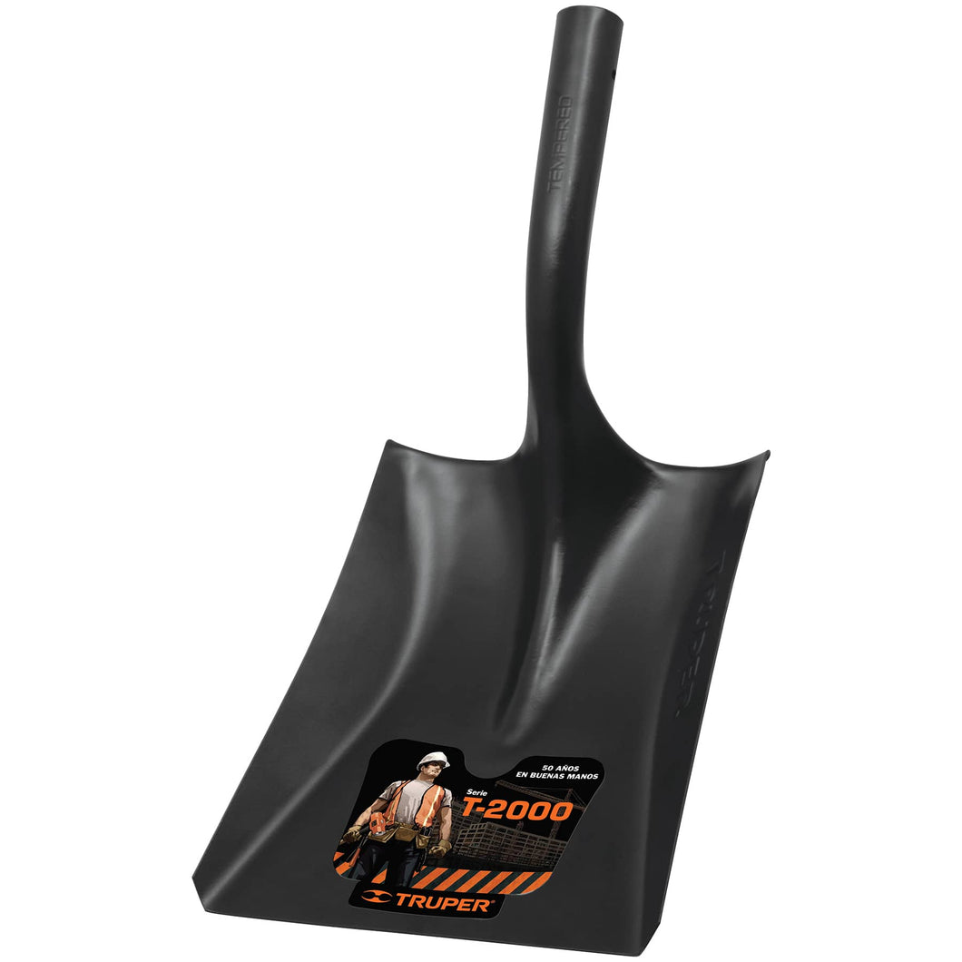 Pala T-2000 cuadrada, cabeza sola