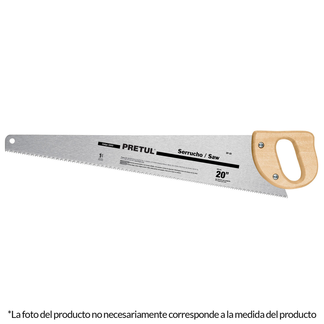 Serrucho 18' Pretul