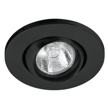 Cargar imagen en el visor de la galería, Empotrado, dirigible, esférico, negro para MR16
