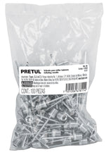 Cargar imagen en el visor de la galería, Válvula para inflar balones, bolsa 100 piezas, Pretul
