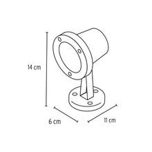 Cargar imagen en el visor de la galería, Sobrepuesto exterior, cilíndrico, spot, 1xMR16GU5.3
