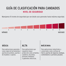 Cargar imagen en el visor de la galería, Candado antipalanca, 50mm, cuerpo de hierro, Hermex Basic
