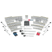 Cargar imagen en el visor de la galería, Juego autoclé, cuadro 1/4, 3/8 y 1/2&#39;, 217 piezas, std y mm

