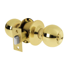 Cargar imagen en el visor de la galería, Cerradura pomo, LB, baño, cilíndrica, Hermex Basic
