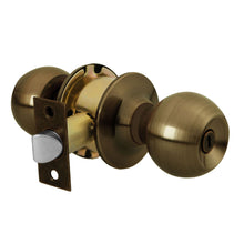 Cargar imagen en el visor de la galería, Cerradura pomo, LA, baño, cilíndrica, Hermex Basic
