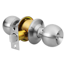 Cargar imagen en el visor de la galería, Cerradura pomo, CM, baño, cilíndrica, Hermex Basic
