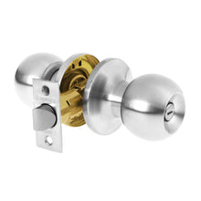 Cargar imagen en el visor de la galería, Cerradura pomo, CM, baño, tubular, Hermex Basic

