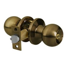 Cargar imagen en el visor de la galería, Cerradura pomo, LA, entrada, tubular, Hermex Basic
