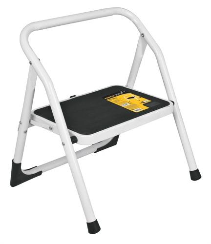 Escalera tubular, plegable, 1 peldaño, Pretul