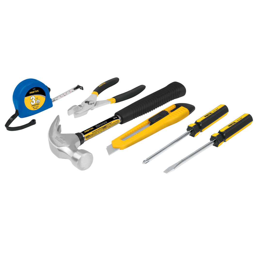 Juego casero de herramientas, 6 piezas, Pretul