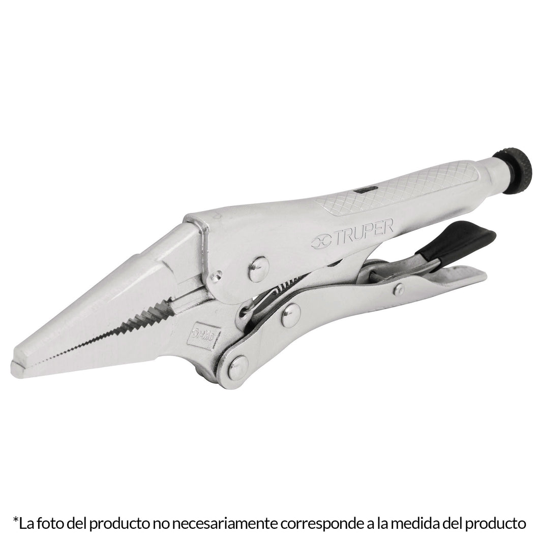 Pinza de presión 4', punta larga