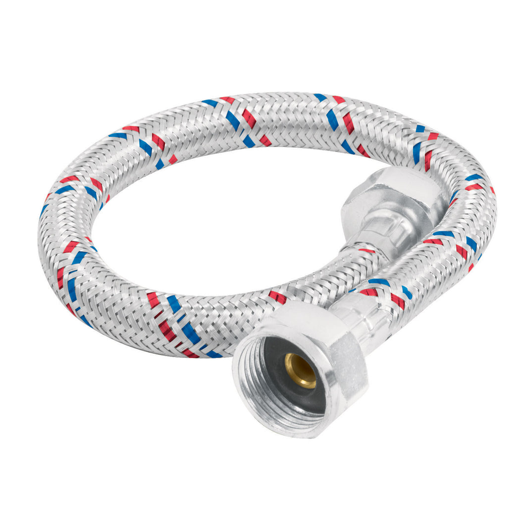 Manguera flexible para WC, 35 cm, aluminio, Foset Basic