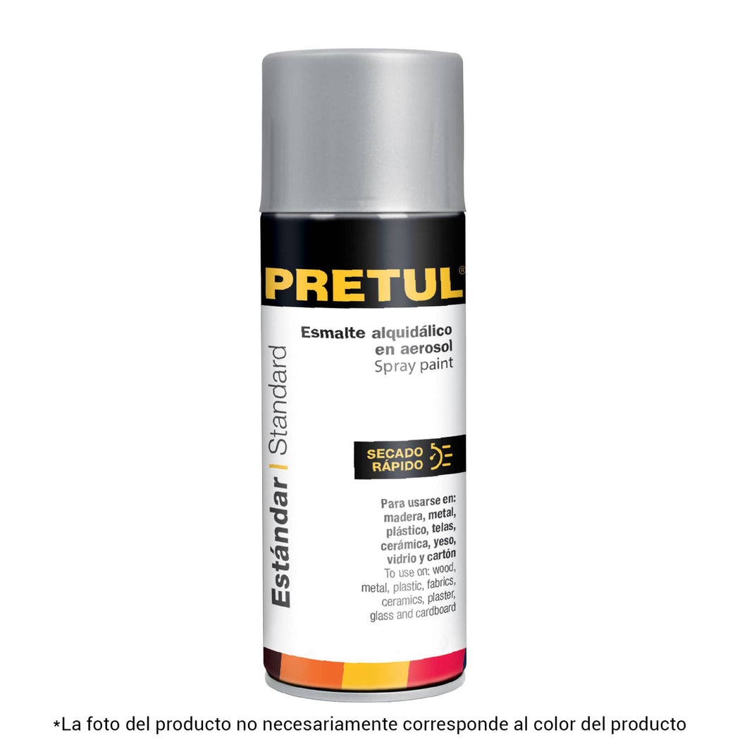 Pintura (Esmalte acrílico ) en aerosol, metálica, oro,Pretul