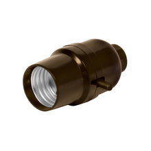 Cargar imagen en el visor de la galería, Portalámpara de baquelita, con interruptor de barra, Volteck
